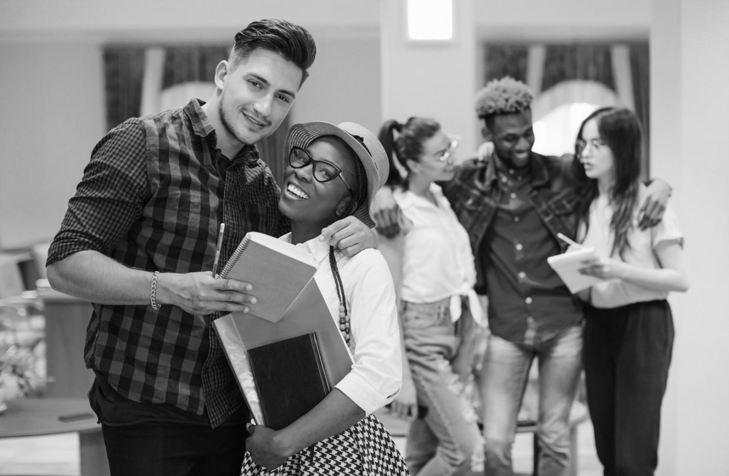 Business meeting discussing funding strategies and investor relations